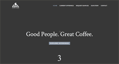Desktop Screenshot of keffacoffee.com